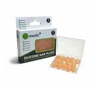 CS Medic Silicone Ear Plugs, 7 Pairs, Multi-Purpose for Sleeping, Swimming, Travel - Noise Cancelling