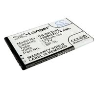 CS-NK3LXL Battery 1300mAh compatible with [Myphone] 1080, 9010, 9015TV, Halo X, for [Nokia] 303, 603, Asha 303, Glory, Lumia 505, Lumia 510, 510.2, 610, 610C, 710, Sabre replaces BP-3L, BS-04, MP-S-V