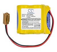 CS-PLC980SL Battery 2400mAh compatible with [Fanuc] 18-T series programmable logic controllers, ALPHA iSV CNC system amplifiers, BETA iSV CNC system amplifiers, BETA iSVSP Robot controllers replaces