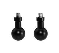 CS PRIORITY Aluminum Alloy 17mm Ball Head with 1/4 Stainless Steel Screw for Action Camera Mount (Type G)