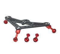 CS PRIORITY Underwater Photography Triangle Gimbal Tray Dual Handle Stabilizer for DSLR Action Camera (Set A)