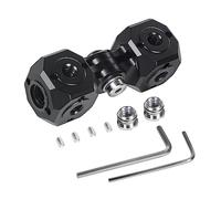 CS PRIORITY Universal Tripod Screw 1/4" 3/8" Hole Adapter Magic Cubic Mount Compatible with HERO 13 for Studio Tripod Light Stand Bracket Connect Stick Photography (New Cube I)