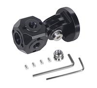 CS PRIORITY Universal Tripod Screw 1/4" 3/8" Hole Adapter Magic Cubic Mount Compatible with HERO 13 for Studio Tripod Light Stand Bracket Connect Stick Photography (New Cube H)