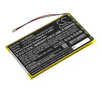 CS-RE02SL Battery 1500mAh compatible with [Creative] DAP-HD0014, Labs Nomad Jukebox ZenTouch, Zen Touch 20GB, Zen Touch 40GB replaces BA20603R79901, DAA-BA0004