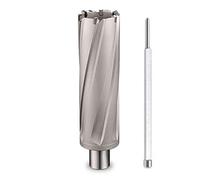 CS Unitec 9-1-274 C TCT Annular Cutter 2-5/16" Dia. X 2-3/8" Depth Carbide Tip Cutting Tool Bits for Magnetic Drills/Drill Press 3/4" Weldon Shank for Metal Cutting in Steel, Stainless and More