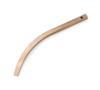 CS Unitec Nonsparking Banana Wedge with Lanyard Hole - Aluminum Bronze, 3/4" Width, 12” Length - ISO 9001:2015 Standards, IBExU and TÜV Certified (EX1101BH-20A)