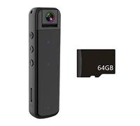 CS05 Mini Wifi Digital Camera HD 1080P Handheld Back Lens Lights Pocket Clip Sport 180° Infrared Rotatable Camera B9J1 Camera
