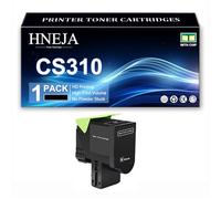 CS310 Toner Cartridge, Compatible 70C20K0 70C20C0 70C20M0 70C20Y0 Toner Cartridges for Lexmark CS310n CS310dn CS410n CS410dn CS410dtn CS510de CS510dte Printer,Black-1 Pack