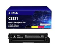 CS331 Toner Replacement For Lexmark 20N30K0 20N30C0 20N30M0 20N30Y0 Ink Cartridge, for Lexmark CS331 CS431dw CX331 CX431dw Color Printer(No Chip) ,K-1500pages