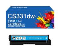 CS331dw Color Toner Cartridge High Yield Replacement for Lexmark CS331dw CS431dw CX331adwe CX431adw Printers, Clear Printing,CS331dw-Cyan
