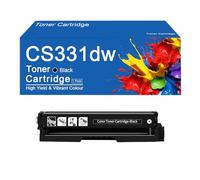 CS331dw Toner Cartridge with Chip Replacement for Lexmark CS331dw CS431dw CX331adwe CX431adw Printers, Easy to Install and Use,CS331dw-Black