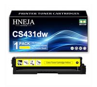 CS431dw Toner Cartridge, Compatible 20N20K0 20N20C0 20N20M0 20N20Y0 Toner Cartridges for Lexmark CS331dw CS431dw CX331adwe CX431adw Printer,Yellow-1 Pack