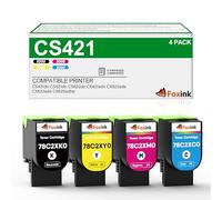 CS521 Toner Cartridge for Lexmark CS521 Toner for Lexmark CX421adn CX421 CX522ade CX522 CX622 CX625ade CX625adhe CX625 CX625 CS421DN CS431DW, 8500 pages