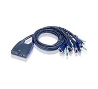 CS64US 4-Port USB VGA/Audio Cable KVM Switch (0.9m/1.2m)