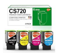 CS720 Toner Cartridges for Lexmark CS720 for Lexmark CS725 CS720 CS720de CS720dte CS725 CS725de CS725dte CX725 CX725de CX725dte Printer,3K Pages