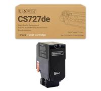 CS727de 75B20K0 75B20C0 75B20M0 75B20Y0 Toner Cartridge Replacement Compatible For Lexmark CS727de CX727de CS728de Series & 13000 - Page Yield black