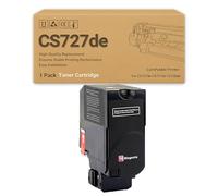 CS727de 75B20K0 75B20C0 75B20M0 75B20Y0 Toner Cartridge Replacement Compatible For Lexmark CS727de CX727de CS728de Series & 13000 - Page Yield magenta