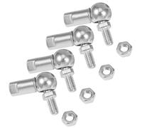 Cs8, Rod End Ball Bearing With Stud, M5x0.8mm Carbon Steel Right Hand 4pcs,ball Joint Bearing