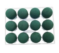 Csafyrt 12Pcs Floral Foam for Wine Bottles, Round Mini Floral Foam Holder Multi-Use Suuplies for Wedding Table Centerpieces and Wine Bottle Decorations