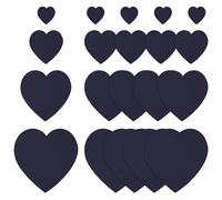 Csafyrt 20Pcs Down Jacket Repair Patch Self Adhesive PreCut Nylon Repair Patch Dark Blue Waterproof Applique