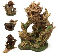 Csafyrt Aquarium Decorations Large, Ancient Tree Man Fish Tank Decorations, 6x4x7 Inch Submersible Resin Aquarium Ornaments for Enthusiasts
