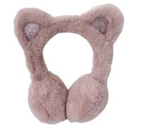 Csafyrt Baby Ear Muffs Cute Cat Winter Ear Muffs for Toddler Aged 2-6 Elastic and Adjustable Earmuff Plush Warmers with Cat Ears Christmas Gifts for Girls Style 2