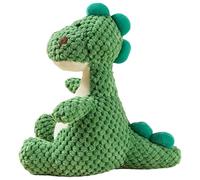 Csafyrt Dinosaur Dog Toy, Bite Resistant Plush Dog Chew Toys with Sound, 9.5x8.3 Pet Teething Wellness, Stuffed Animal Plush for Puppy Playing Chewing