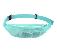 Csafyrt Mesh Fanny Pack, Breathable Lightweight Seashell Bag, Adjustable Beach Fanny Pack for Shells Beach Sand Toys