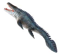 Csafyrt Mosasaurus Toy Artificial Realistic Mosasaurus with Movable Mouth & Sharp Teeth 13x5x2 Plastic Dinosaur Figurines, Educational Prehistoric Dinosaur Toys, Gifts for Kids