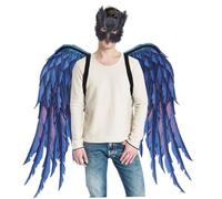Csafyrt Owl Costume Owl Mask & Wing Set, PU Foam Halloween Costumes Unisex One Size Costume Adult Cosplay Set for Adult Halloween Cosplay Masquerade Carnival