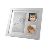 Csafyrt Paw Print Kit Clay Keepsake Kit Pet Picture Frame For Christmas Memorial Gifts 1 Set