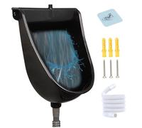 Csafyrt Portable Urinal Spill-Proof Waterless Urinal Wall Mounted Garage Urinal With 59'' Hose UV Resistant Plastic Urinals Indoor ＆ Outdoor