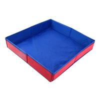 Csafyrt Sand Table, PVC Folding Sand Box, Safe Outdoor Box Toys, 19.69x19.69x3.15 Fun Tray Sensory Toys, Educational for Kids