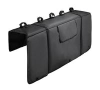 Csafyrt Tailgate Bike Pad 52x16x8 In Black Oxford Fabric Rear Anti-Scratch Protection Pad Holding 5 Bikes with with Secure Straps & Pocket Bike Rack Tailgate Cover for Pickup Truck