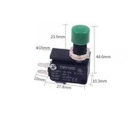 CSAQ-D RVAQ CMV10-081C2 Disinfection cabinet Micro Switch Push Button Limit Switch Screw Fixed Terminal CMV100D Type(Green)
