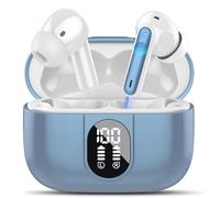 Csasan Language Translator Earbuds, 3-in-1 Ear Buds with ENC Mics, 164 Languages Translation Headphones Real-Time Bluetooth 5.3 Ear Buds, 5 Translation Modes Earphones for Business/Travel/Blue (2025)