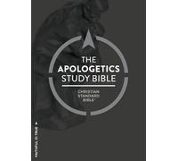 CSB Apologetics Study Bible, Hardcover: Black Letter, Defend Your Faith, Study Notes and Commentary, Ribbon Marker, Sewn Binding, Easy-To-Read Bible Serif Type
