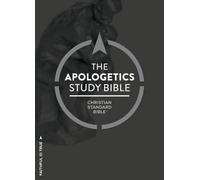 CSB Apologetics Study Bible, Hardcover: Black Letter, Defend Your Faith, Study Notes and Commentary, Ribbon Marker, Sewn Binding, Easy-To-Read Bible Serif Type