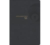 CSB Apologetics Study Bible, Revised & Updated, Easy-to-Read Optimal Type, Charcoal LeatherTouch, Indexed