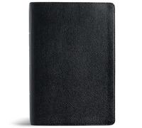CSB Baker Illustrated Study Bible, Black Genuine Leather