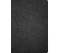 CSB Baker Illustrated Study Bible, Black Genuine Leather, Indexed
