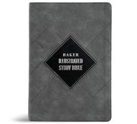 CSB Baker Illustrated Study Bible, Charcoal LeatherTouch, Indexed
