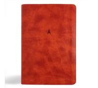 CSB Church Bible, Anglicised Edition, British Tan LeatherTouch, Red Letter, Sewn Binding, Full-Colour Maps, Easy-to-Read Bible Serif Type