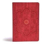 CSB Essential Teen Study Bible, Red Flower Cork LeatherTouch: Christian Standard Bible, Essential Teen Study Bible, Red Flower Cork Leathertouch