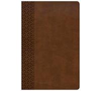 CSB Everyday Study Bible, British Tan LeatherTouch: Black Letter, Study Notes, Illustrations, Aricles, Easy-To-Carry, Ribbon Marker, Easy-To-Read Bible Serif Type