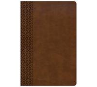CSB Everyday Study Bible, British Tan LeatherTouch: Black Letter, Study Notes, Illustrations, Aricles, Easy-To-Carry, Ribbon Marker, Easy-To-Read Bible Serif Type