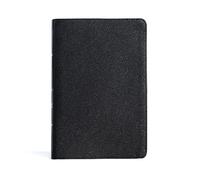 CSB Giant Print Reference Bible, Black Genuine Leather