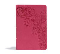 CSB Giant Print Reference Bible, Pink LeatherTouch: Christian Standard Bible, Giant Print Reference Bible, Pink Leathertouch