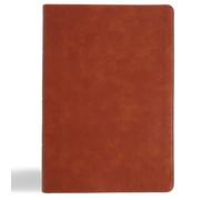 CSB Giant Print Single-Column Bible, Burnt Sienna