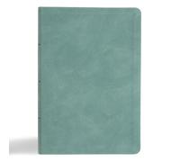 CSB Giant Print Single-Column Bible, Earthen Teal